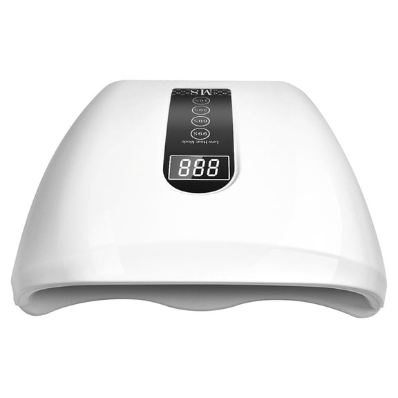 LED UV Nail Gel Curing Lamp 96W - Nail Gel Polish Dryer, Nail Art Machine, Digital Display, Auto Sensor, Dual Light 365 405nm, Fast Drying, Salon Quality, Easter, Christmas Gift Makeup Organizers