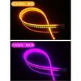 LED Ultrathin daytime running lights Twocolor integrated lights Turn