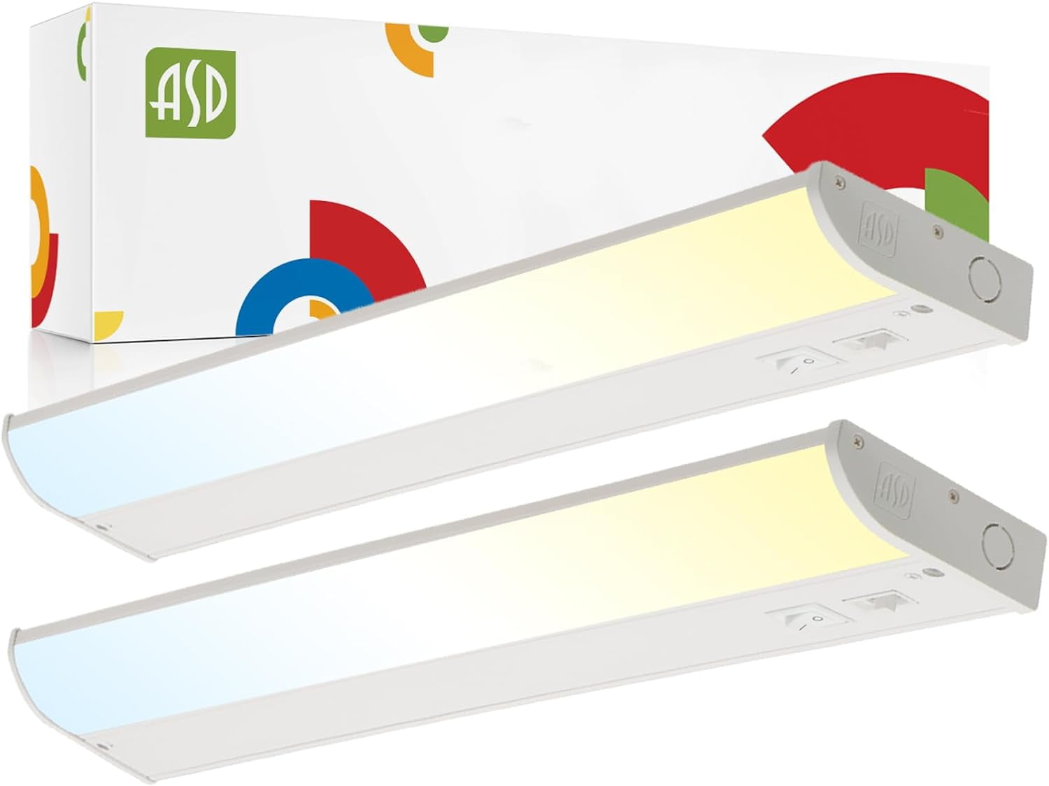 LED Under Lighting, 24 inch 12W 822LM, Dimmable Hardwired Under