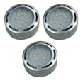 thumbnail image 1 of LED Under Cabinet Puck Light Accent Kit 120V Nickel (Set Of 3), 1 of 2