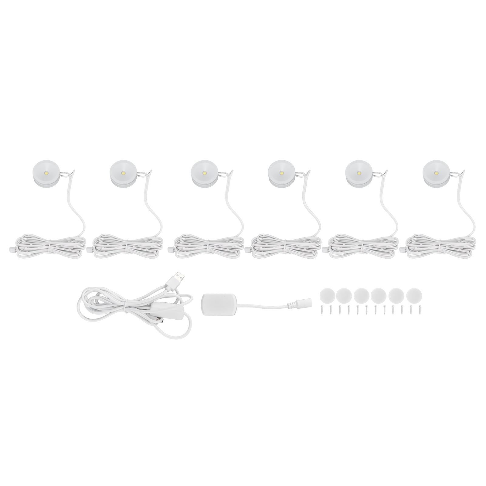 LED Under Puck Lights Dimmable Ultra Thin Round Light