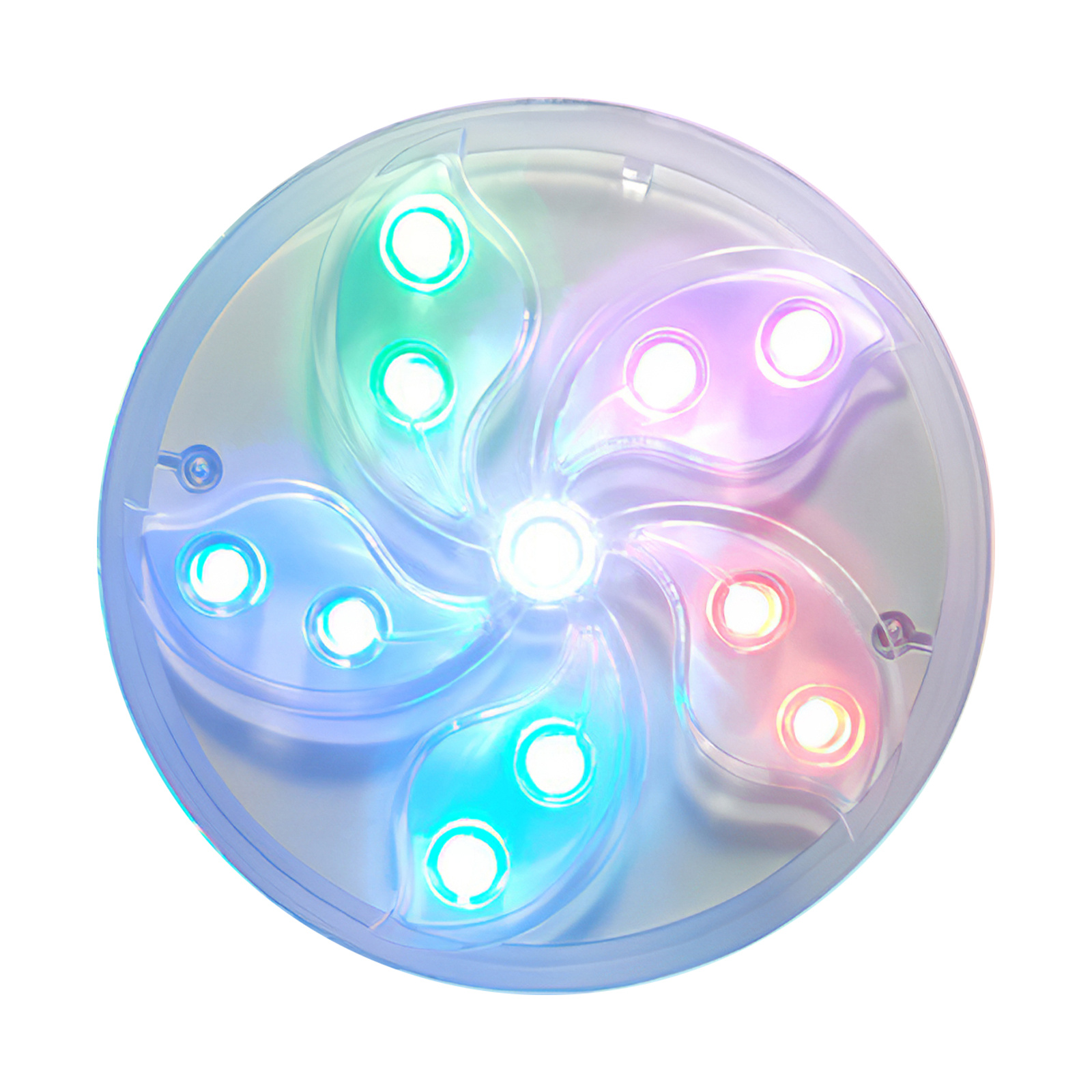 LED Underwater Light with Remote Control Lighting Modes Adjustable Pond ...