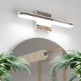 thumbnail image 1 of LED Vanity Light Bar, 16-Inch Dimmable Bathroom Wall Sconce, Polished Chrome Finish Modern, 1 of 8