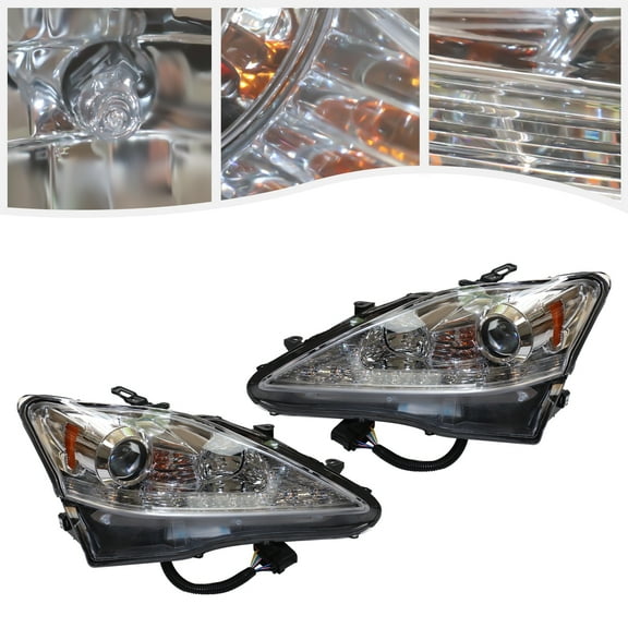 LED Vehicle Headlight – Strong Compression Resistance, High Brightness for Safe Driving, and Protective Packaging Included