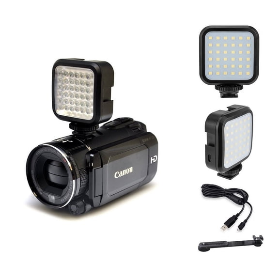 LED Video Light For Panasonic HC-X1000 HC-W850 HC-V250 HC-V130 HC-V750 HC-V550