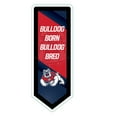 thumbnail image 1 of LED Wall Decor, College Football Pennant, Fresno State, Bulldog Born Bulldog Bred, 1 of 5