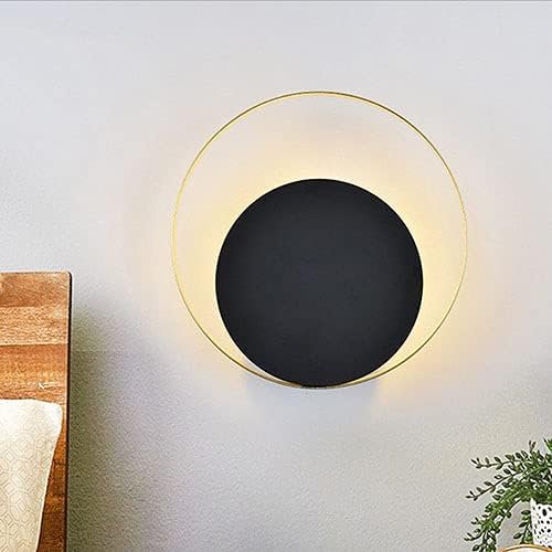 LED Wall Lamp Round Creative Lamp High Light Transmission Lighting Decoration Living Room Bedroom Coffee Shop