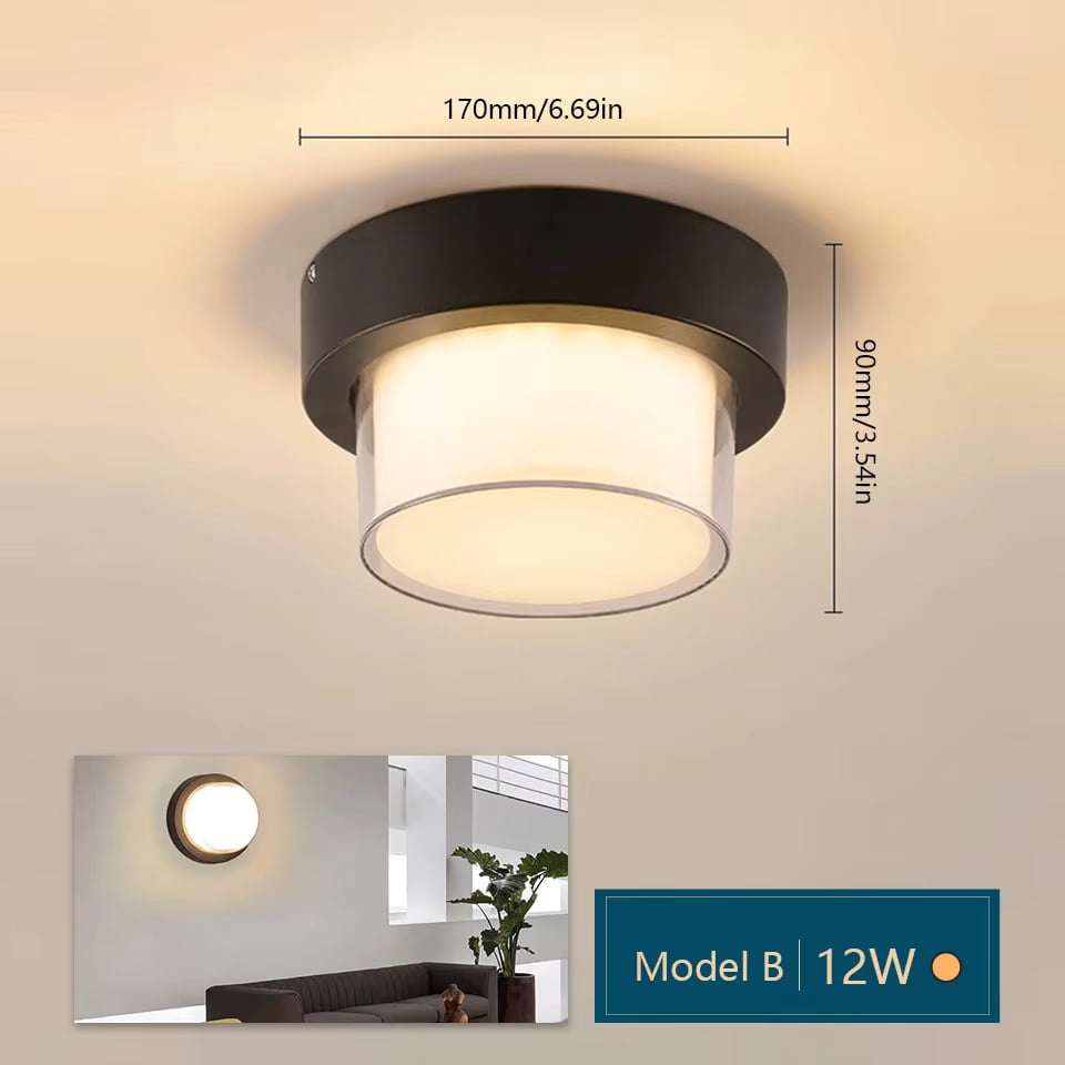 LED Wall Light Motion Sensor Outdoor Lighting Waterproof IP66 LED Porch Lights Balcony Garden Lights Outdoor Wall Lamp
