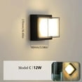 thumbnail image 1 of LED Wall Light Motion Sensor Outdoor Lighting Waterproof IP66 LED Porch Lights Balcony Garden Lights Outdoor Wall Lamp, 1 of 9