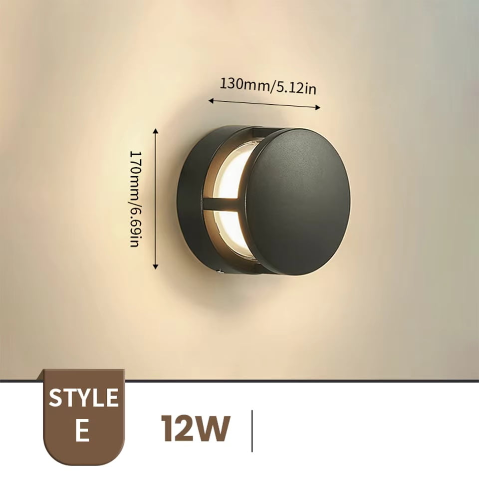 LED Wall Light Motion Sensor Outdoor Lighting Waterproof IP66 LED Porch Lights Balcony Garden Lights Outdoor Wall Lamp