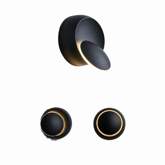 LED Wall Light Rotatable Indoor Wall Light Adjustable Angle Wall Light Suitable for Living Room Bedroom Bathroom Hallway