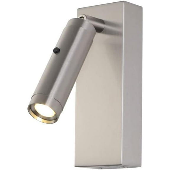 LED Wall Mount Light Adjustable Wall Sconce Focused Bed Reading Lamp, 3W Headboard Lighting Fixture with Switch, Bedside Wall Lamps Night Lights for Bedroom Hotel