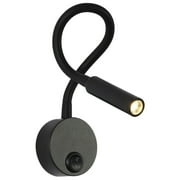 LED Wall Mount Reading Lamp Reading Lamp Headboard Light with Flexible Gooseneck