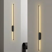 LED Wall Mounted Lights, Modern LED Wall Lights Indoor USB-C Plug In Wall Lights for Bedroom Reading Study Bedside Long Strip Lamp Clearance