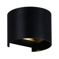 thumbnail image 1 of LED Wall Sconce with Black Finish, 1 of 6