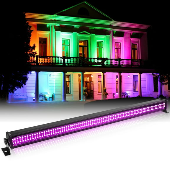 LED Wall Washer Light, 336 LEDs 70W RGB DJ Lights Bar Stage Light Support DMX & RDM Control Dj Party Lights for Indoor Outdoor Disco Party Church Birthday Bar Wedding