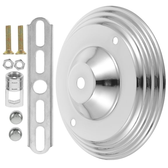 1 Set Light Canopy Kit Vintage Chandelier Iron Ceiling Canopy with Hook