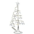 LED Warm Light Christmas Tree Iron Art Desktop Xmas Tree Home Showcase