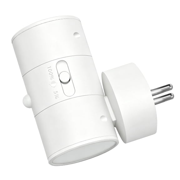 LED Warm White Plugs In Night Light With Double Light And Motion Sensoring For Home