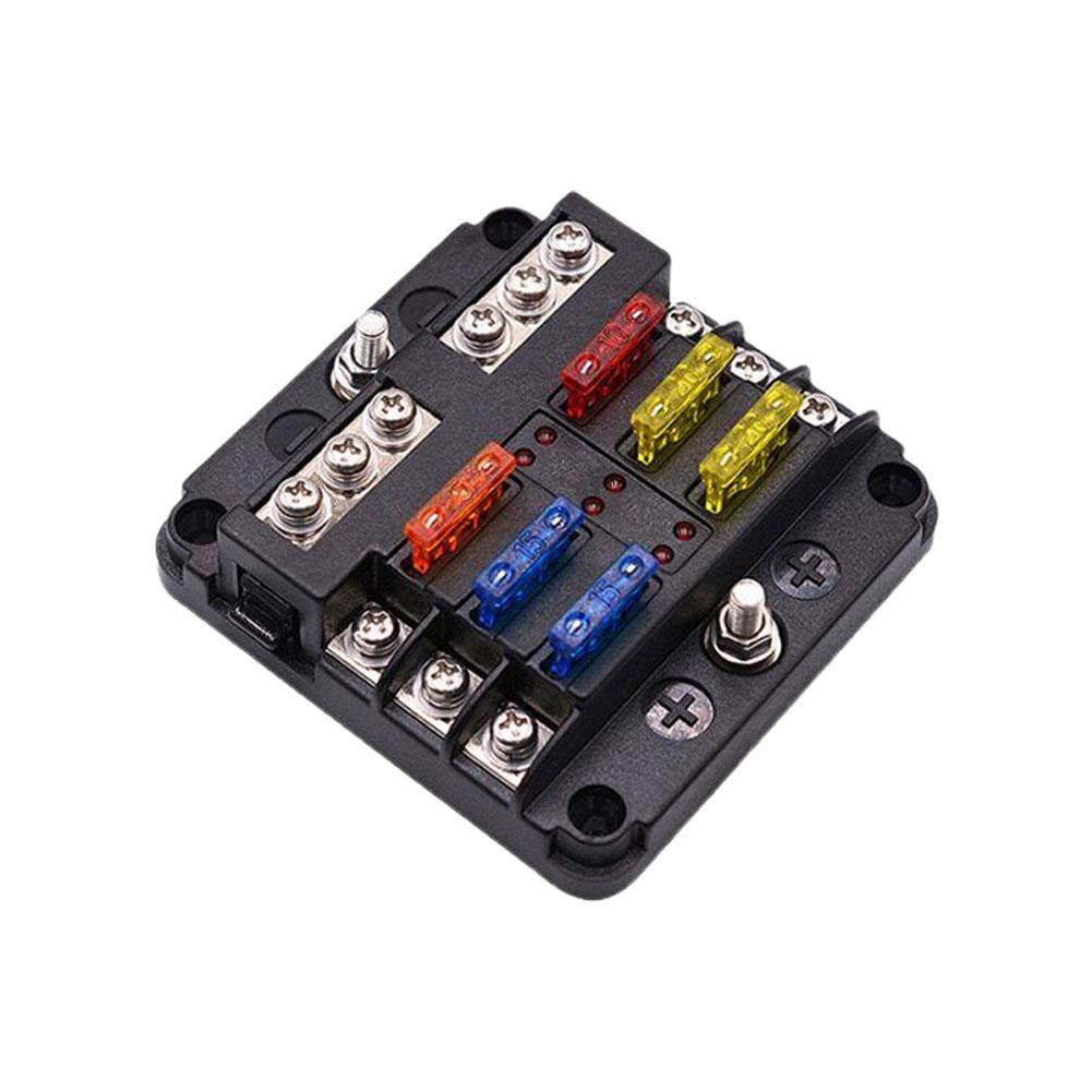 Fuse Box Warning Sign LED Warning Indicator Power Distribution Panel Fuse Box Holder Made of ...