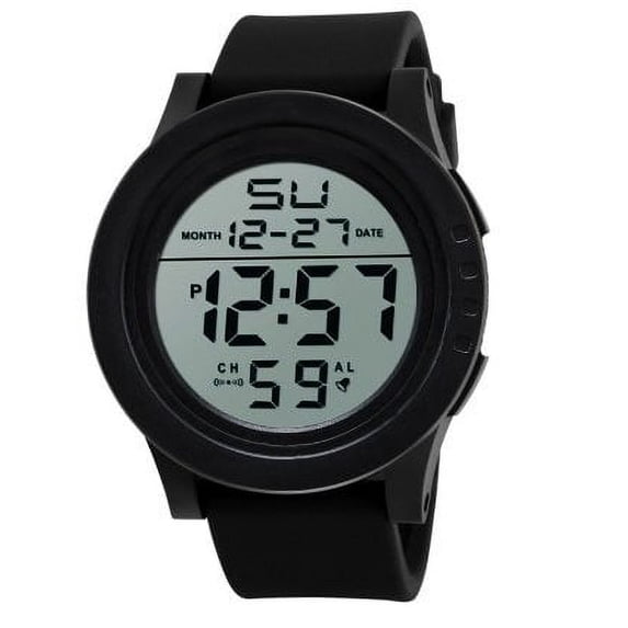 LED Waterproof Digital Quartz Fashion Watch Military Sport Men's Women Watch Watch Simple Watch with Leather Band Women Digital Watch Watch That Tells You The Time Men's Digital Watches Mens