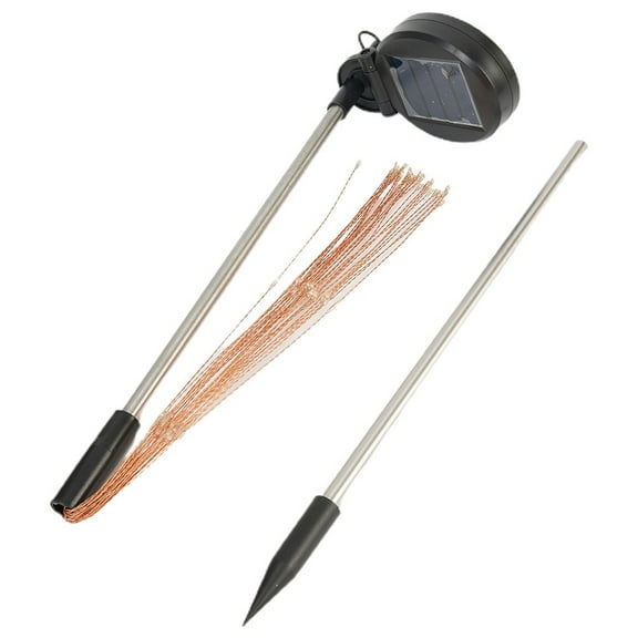 LED Waterproof Solar Fireworks Lamp Can Create A Variety Of Appearances IP65 Waterproof Solar Panel Light Stand Light Lamps