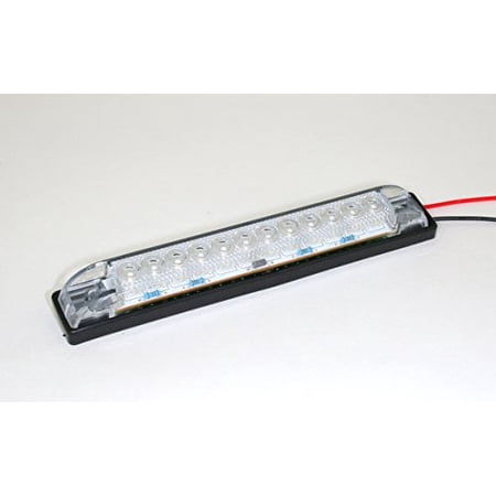 LED Waterproof Strip Light - Heavy Duty, 24 VDC LED Courtesy Convenience lamp, 6" Length