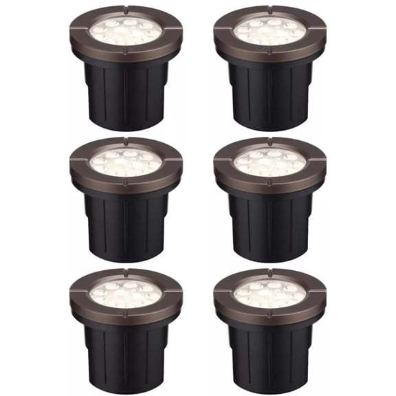 LED Well Light Low Voltage 12-24V AC/DC Landscape Light In Ground Outdoor