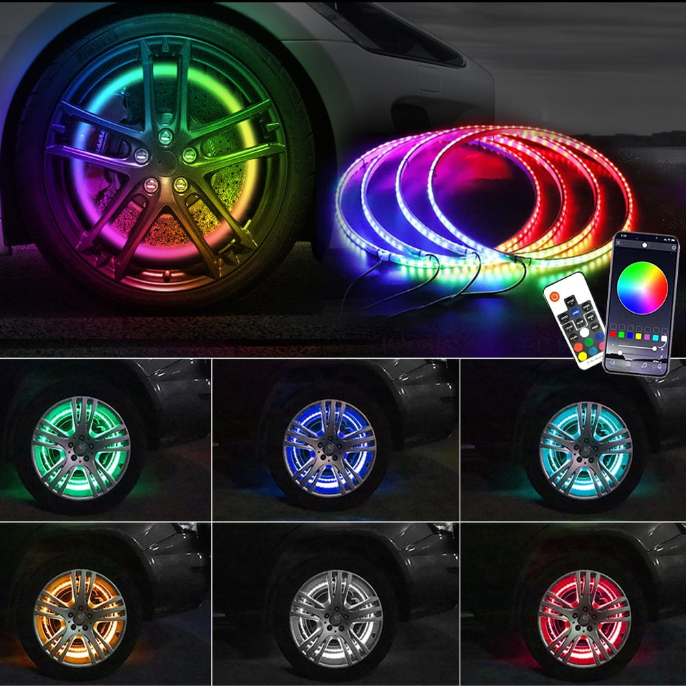 Led lights for car wheels discount