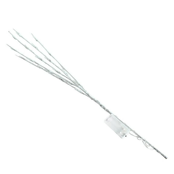 LED Willow Branch Lamp - 20 Bulbs, Warm White, Battery Powered - IP44 Waterproof, 30Inches - Christmas, Party, Garden Decor - Tabletop/Shelf Decoration