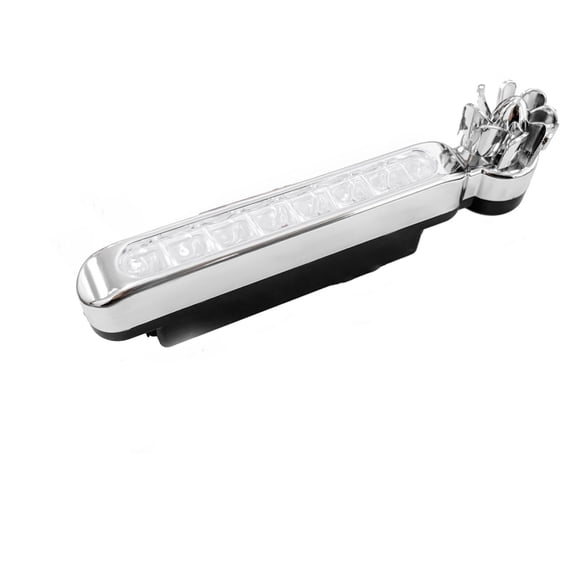 LED Wind Car Lights Wind Powered Daytime Running Lights, 8 Blade Turbine Design, No Wiring Required, For Cars Trucks SUVs Motorcycles Safety Decoration