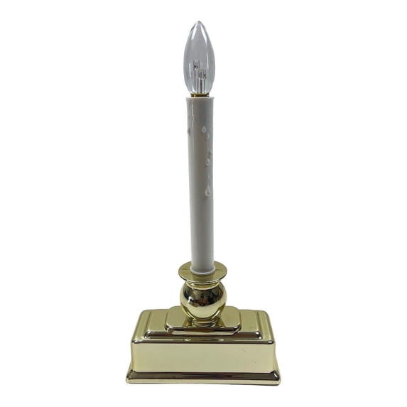 LED Window Candles, 6 ct. - Matte Gold Berkley Jensen