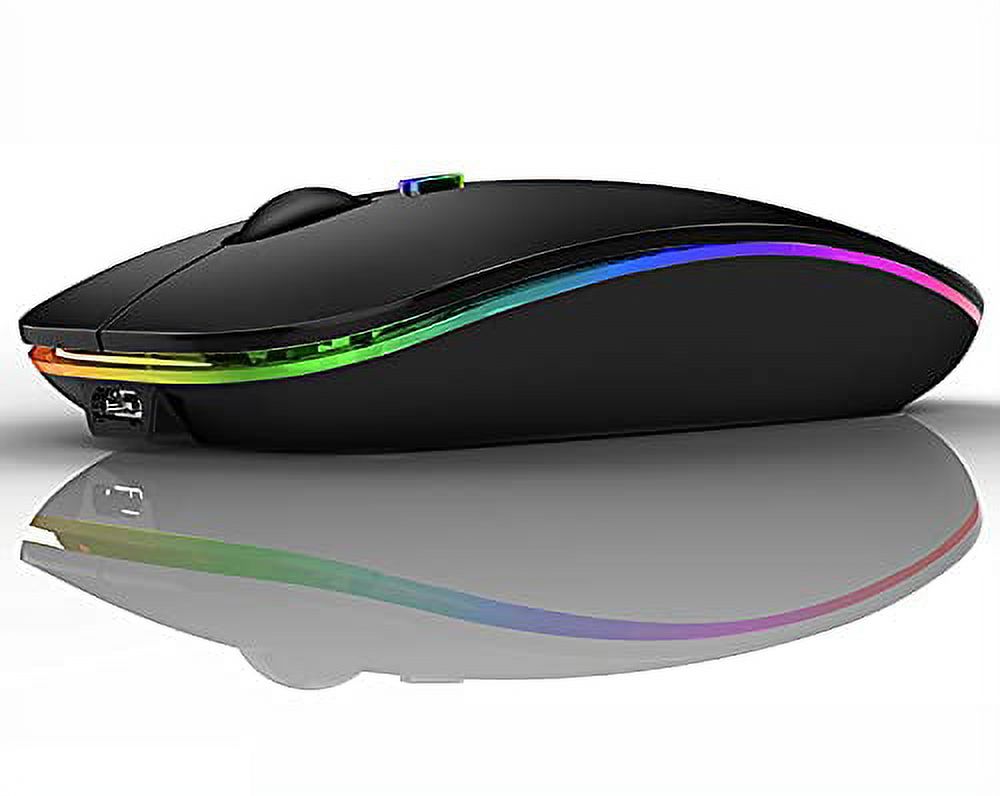 LED Wireless Mouse,Wireless Mouse for MacBook Air/Wireless Mouse for