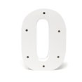 thumbnail image 1 of LED Wood Letter O, White, 6-1/4-Inch, 1 of 1