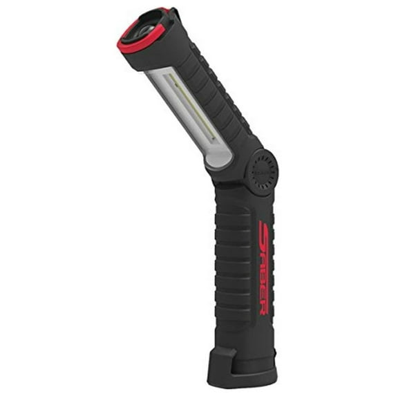 LED Work Light, 5W COB Strip Light + 3W LED Top Light - Rechargeable, Magnetic, 360° Rotating, Portable Inspection Lamp for Automotive, Repair, Camping