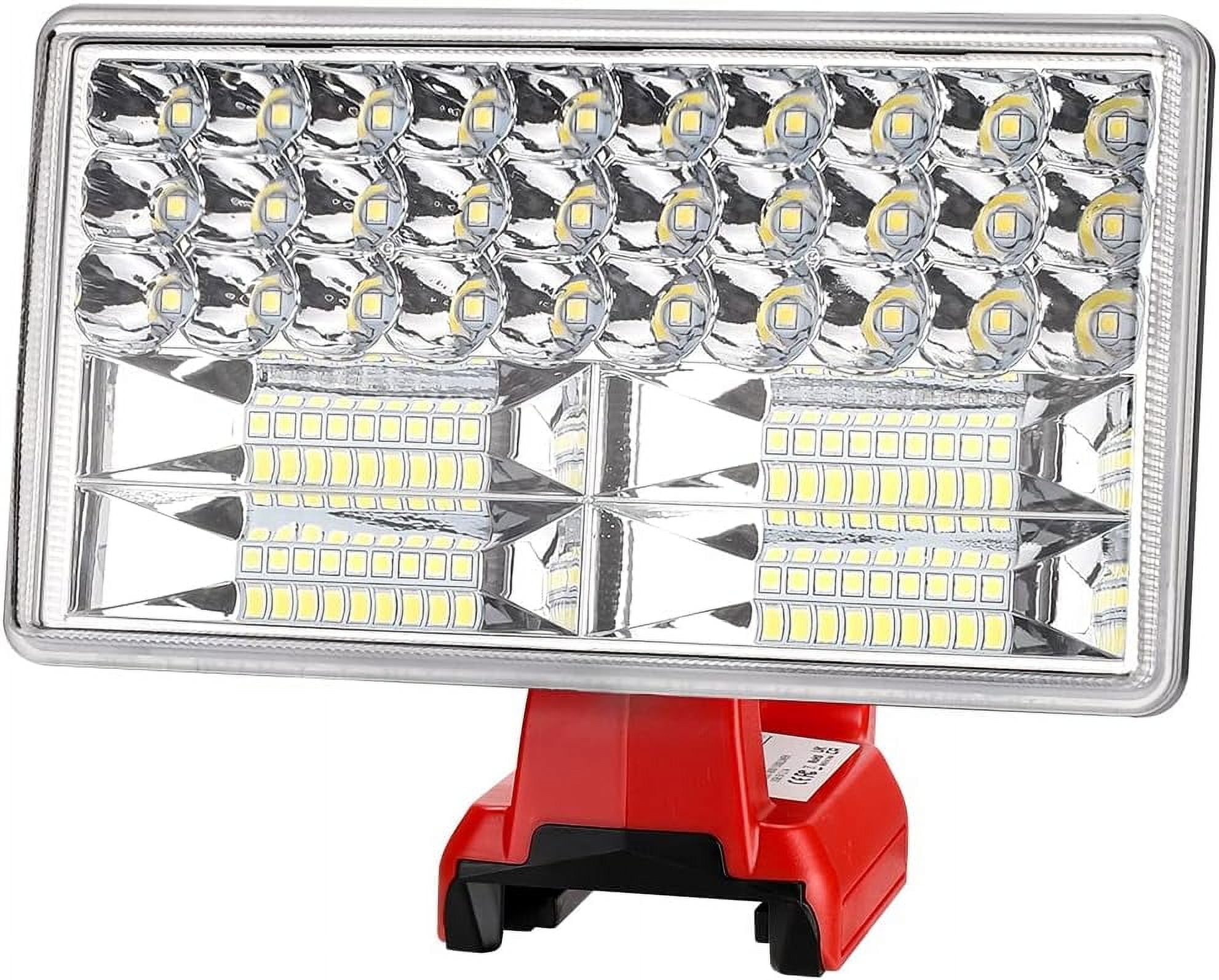 LED Work Light for Craftsman 20V Li-Ion Battery 30W 3300LM Bright Handheld Flashlight Outdoor Jobsite Light Spotlight Floodlight with USB-A Port Tool Light
