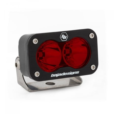 Baja Design 540001RD LED Work Light Red Lens Spot Pattern S2 Sport