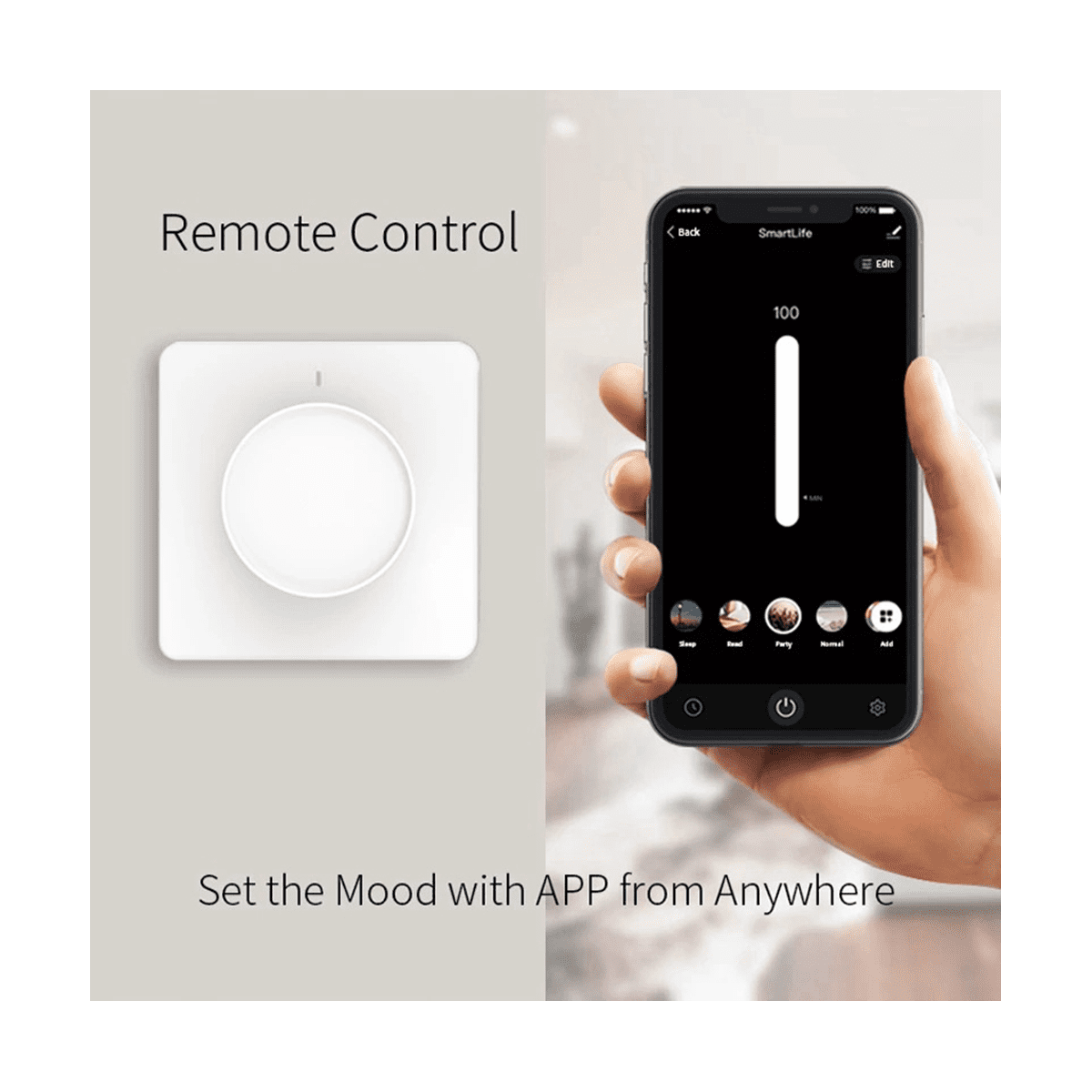 LED Zigbee Dimming Panel LED Dimming Control Panel