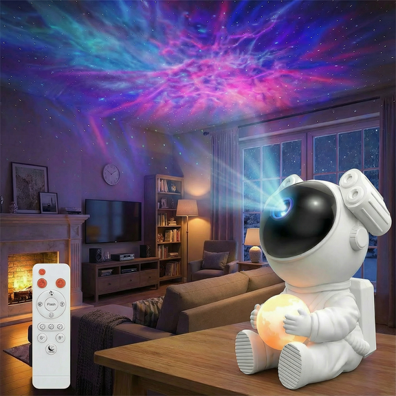 Galaxy Projector, Star Projector Timer & Remote for Bedroom Home Party Decor Valentines Day Gift