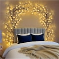 thumbnail image 1 of LED branch and rattan lights decorate living rooms, bedrooms, wall stickers, atmosphere lights, Christmas sky stars, and colorful lights, 1 of 7