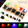 thumbnail image 1 of LED bulb,30pcs Car Auto Led Panel Lamp Auto T5 5050 Lamp 12v 5 12v 5 Kind Panel Lamp 12v 5 Kind Color Car Auto T5 Siuke Mewmewcat Led Wotao 30pcs, 1 of 6
