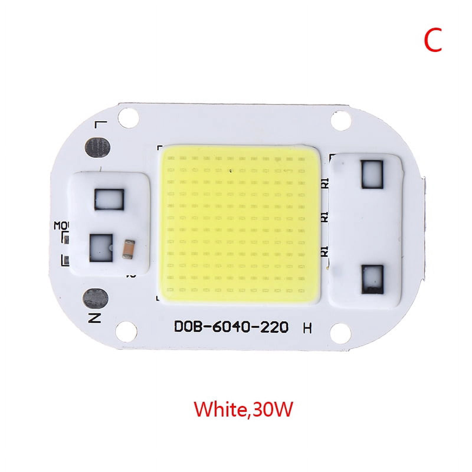 LED chip 20W 30W 50W AC 220V smart COB lamp beads LED lamp without ...