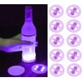 thumbnail image 1 of LED coaster 10pcs LED Bar Coasters LED Bottle Lights Cup Holder Lights for Wine Liquor Bottles Bottle Sparkler Champagne Party Bar, 1 of 8