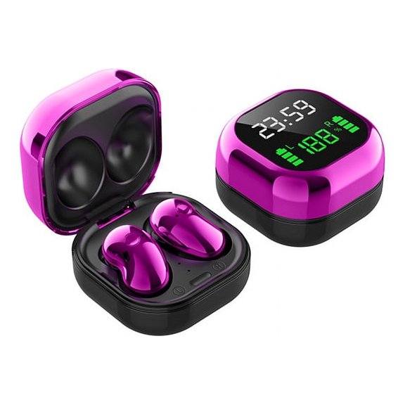 LED color screen three true display clock bluetooth headset