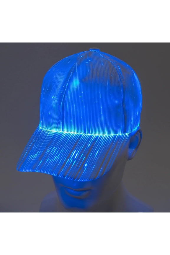 LED hat with 7 colors luminous glowing EDC baseball hats light up caps even party led crazy cap for event holiday
