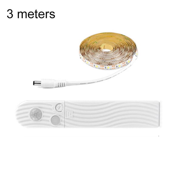 LED human body intelligent induction battery box cabinet bed bottom light belt