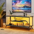 thumbnail image 1 of LED - lit and USB - charging TV Stand - Adjust Light Modes, Charge Devices Conveniently, 1 of 6