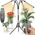 thumbnail image 1 of LED plant growth lamp USB full-spectrum warm white timing dimming indoor plant lamp flower tripod bracket plant lamp, 1 of 6