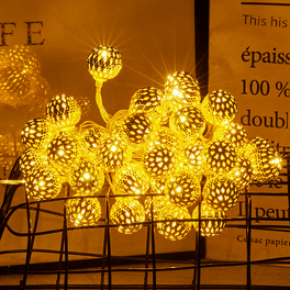 Indoor Decorative Lights, 33ft Christmas Lights, Globe