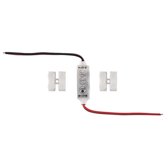 LED strobe controller flashing patterns and speed adjustment,1 x adjuster,white